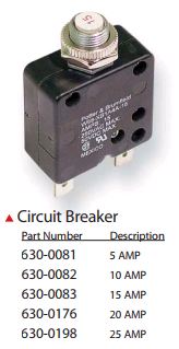 15 AMP CIRCUIT BREAKER